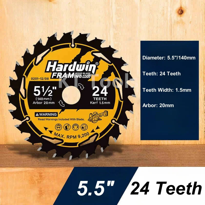 110/125/132/140/150/165/185mm Circular Saw Blade For Lithium Fast Cutting and Trimming Saw Blades for Wood Cutting18/24 Teeth