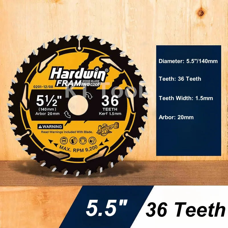110/125/132/140/150/165/185mm Circular Saw Blade For Lithium Fast Cutting and Trimming Saw Blades for Wood Cutting18/24 Teeth