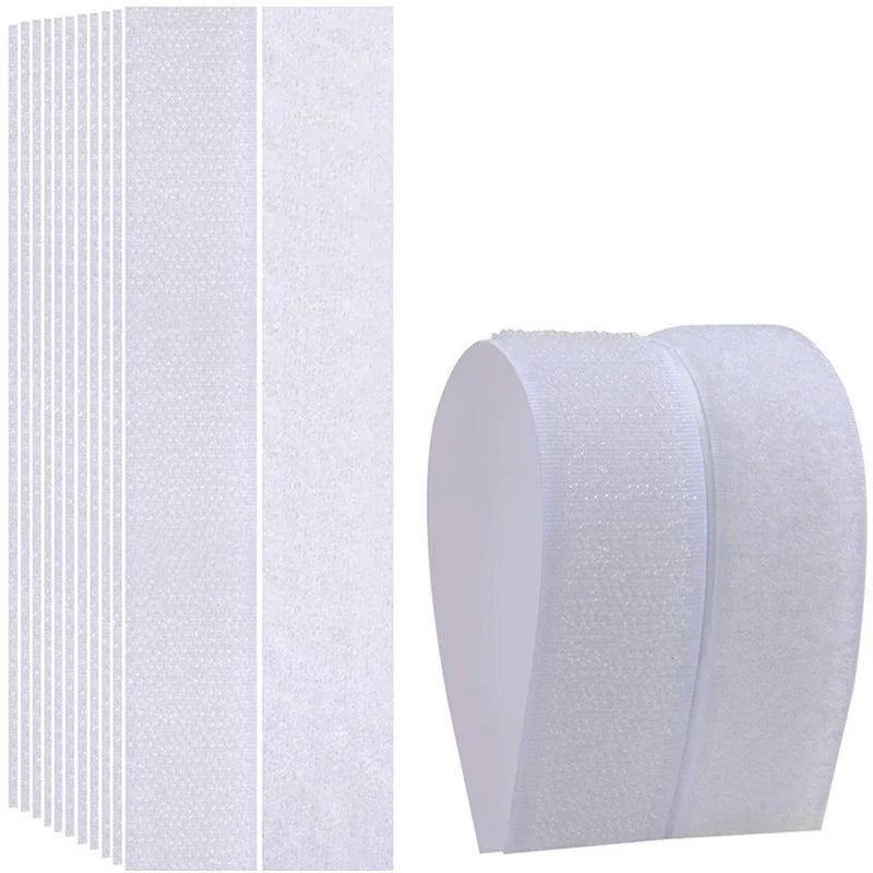1M Strong Self Adhesive Hook and Loop Fastener Tape Double Side Adhesive Tape with Glue Sticker velcrooes Tape 16/20/30/50/100mm