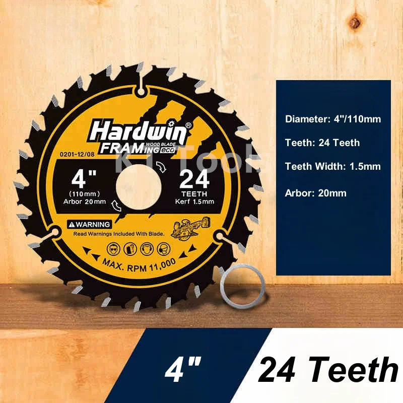 110/125/132/140/150/165/185mm Circular Saw Blade For Lithium Fast Cutting and Trimming Saw Blades for Wood Cutting18/24 Teeth